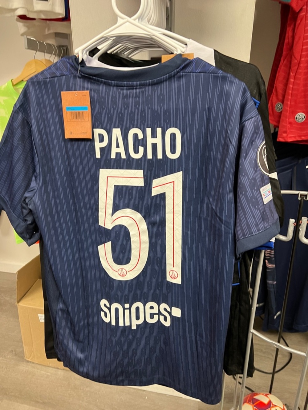 Nike Men's PSG  'Pacho 51' Soccer Jersey